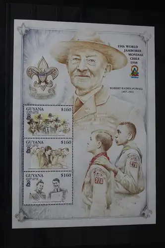 Guyana 6377-6379 postfrisch Kleinbogen #WH859