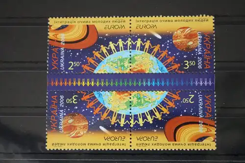 Ukraine 785-786 postfrisch als Viererblock #WT113