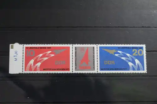 DDR 2268 - 2269 postfrisch Dreierstreifen #WQ254