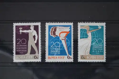 Sowjetunion 3111-3113 gestempelt #WS687
