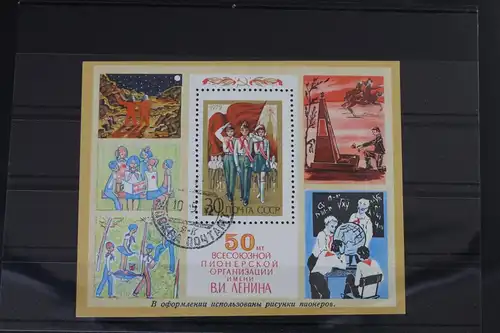 Sowjetunion Block 76 mit 4007 gestempelt #WU085