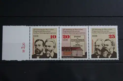 DDR 2050-2052 postfrisch Dreierstreifen #WQ212