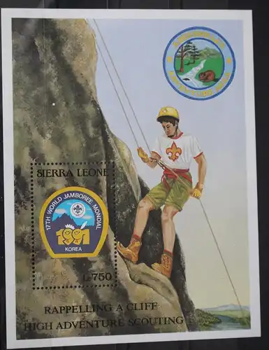 Sierra Leone Block 180 mit 1736 postfrisch #WH830