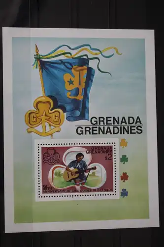 Grenada/Grenadinen Block 19 mit 170 postfrisch Pfadfinder #WS229