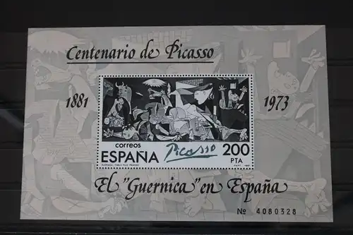 Spanien Block 23 mit 2520 postfrisch #WS381