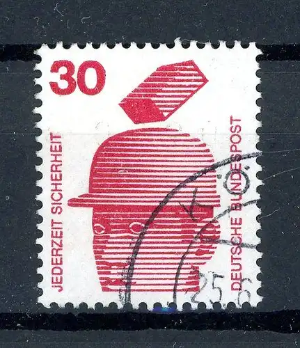 Bund Plattenfehler 698 I gestempelt #1C767