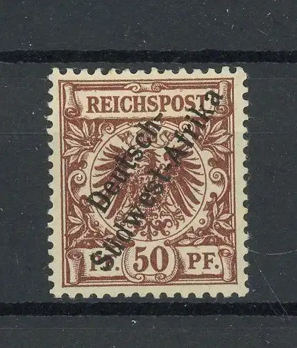 Deutsche Kolonien Deutsch-Südwestafrika II mit Falz #GJ433