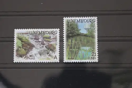Luxemburg 1530-1531 postfrisch Europa Lebensspender Wasser #WT246