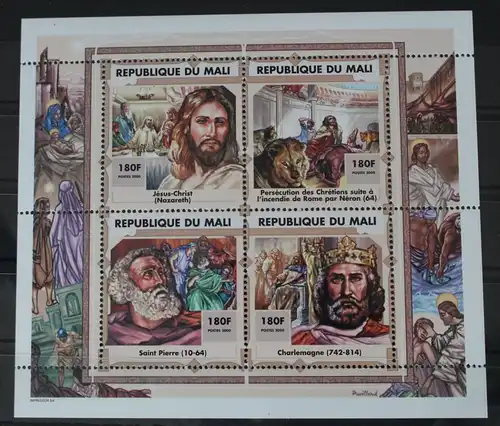 Mali 2447-2450 postfrisch als Kleinbogen #WS465