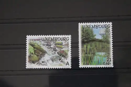 Luxemburg 1530-1531 postfrisch Europa Lebensspender Wasser #WT081