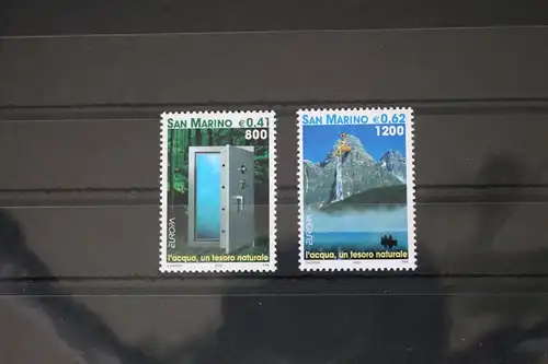 San Marino 1950-1951 postfrisch Europa Lebensspender Wasser #WT074