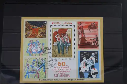 Sowjetunion Block 76 mit 4007 gestempelt #WU084