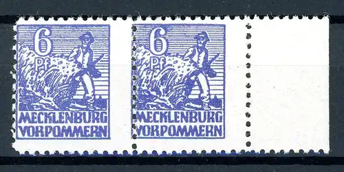 SBZ Mecklenburg-Vorpommern 33 x postfrisch verzähnt #IX676