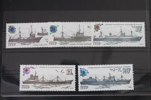 Sowjetunion 5287-5291 postfrisch #WU243