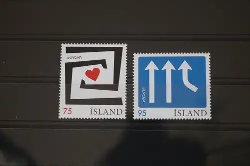 Island 1133-1134 postfrisch Europa Integration #WT145