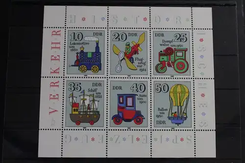 DDR 2566 - 2571 postfrisch Kleinbogen #WQ448