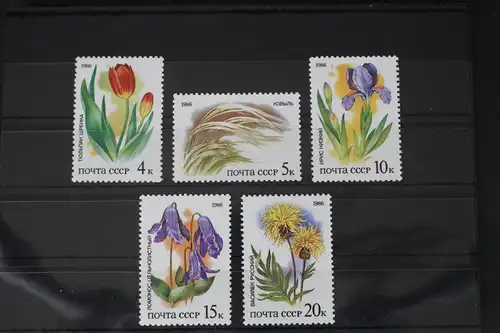 Sowjetunion 5573-5577 postfrisch #WU328