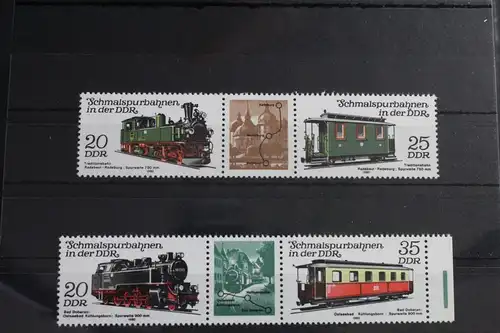 DDR 2562 - 2565 postfrisch Dreierstreifen 1 und Dreierstreifen 2 #WQ435