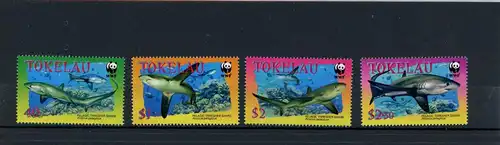 Tokelau 322-325 postfrisch Fische #IN097