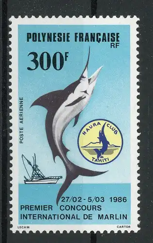 franz. Polynesien 448 postfrisch Fischerei #1B397