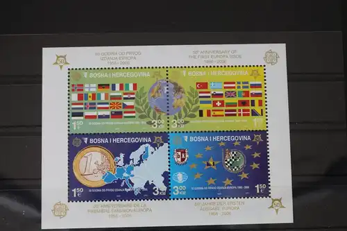Bosnien und Herzegowina Block 27 A mit 419-422 postfrisch #WU736