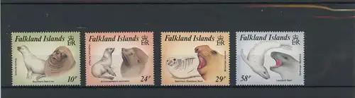 Falkland Inseln 464-467 postfrisch Meerestiere #IN110