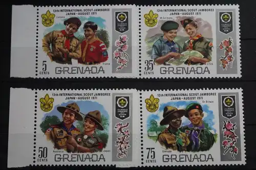 Grenada 402-405 postfrisch Pfadfinder #WT397