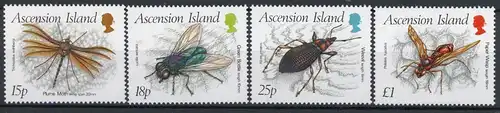 Ascension 484-487 postfrisch Insekten #1D211