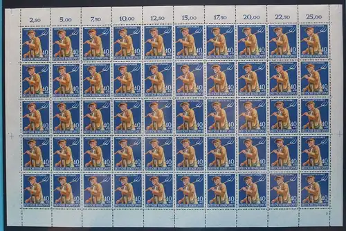 Bund 50er Bogen 300 postfrisch Formnummer/ FN 2 #BW8451