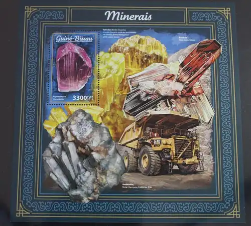 Guinea-Bissau Block 1659 mit 9623 postfrisch #WV862