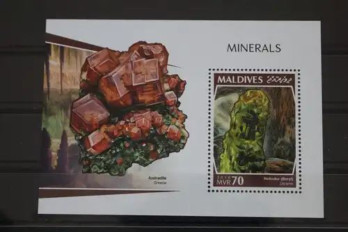 Malediven Block 1266 mit 8004 postfrisch #WP140