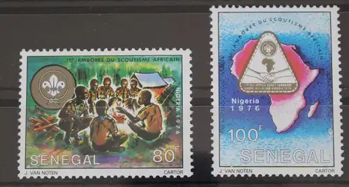 Senegal 595-596 postfrisch #WP166