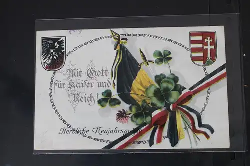 AK Deutschland Mit Gott für Kaiser und Reich! Feldpost 1915 #PL066