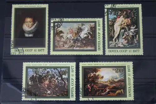 Sowjetunion 4607-4611 gestempelt #WU480