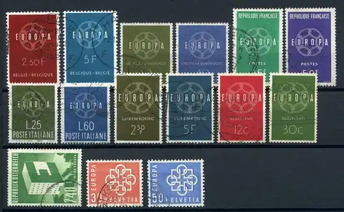 Cept Jahrgang 1959 gestempelt #CE7003