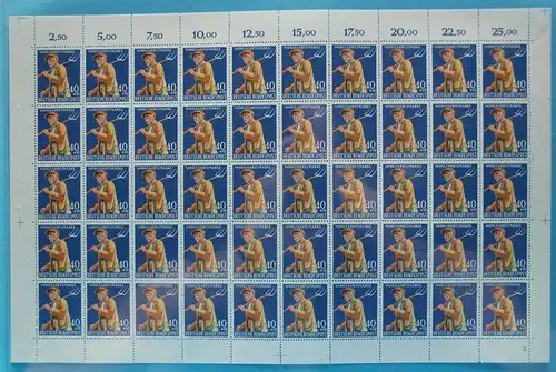 Bund 50er Bogen 300 postfrisch Formnummer 2 #BW8450