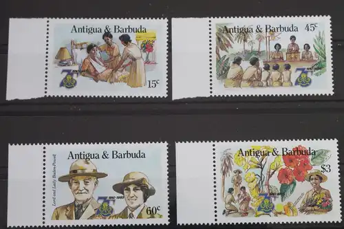 Antigua und Barbuda 885-888 postfrisch Pfadfinder #WP110