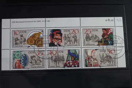 DDR W Zd534 DV gestempelt Zusammendrucke #WR019