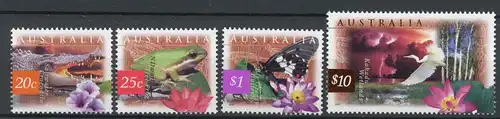 Australien 1630-1633 y postfrisch Schmetterlinge #1D218