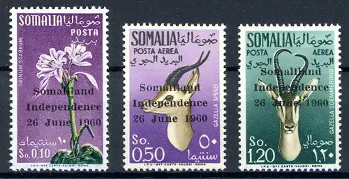 Somalia 1-3 postfrisch #HC087