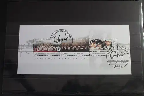 BRD Block 61 mit 2318-2320 gestempelt #WR505