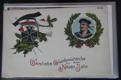 AK Deutschland Grußkarte (Marine) #PL075