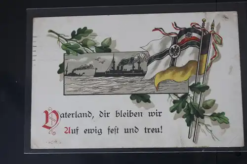 AK Deutschland Vaterland, dir bleiben wir auf ewig usw. 1916 #PL115