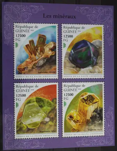 Guinea 12905-12908 postfrisch #WP098