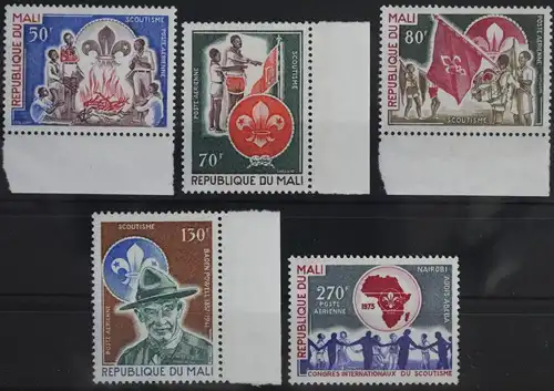 Mali 388-392 postfrisch #WP289