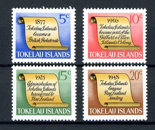 Tokelau 9-12 postfrisch #HB467