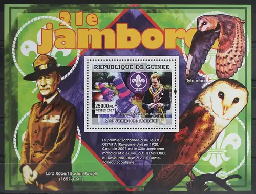 Guinea Block 1237 mit 4783 postfrisch #WP335