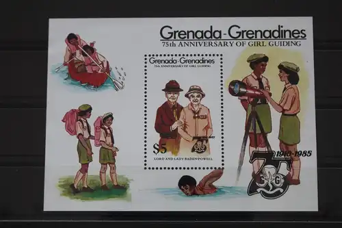 Grenada/Grenadinen Block 94 mit 671 postfrisch Pfadfinder #WP184
