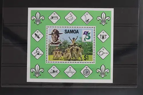 Samoa Block 28 mit 485 postfrisch #WP374