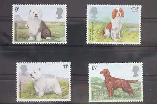 Großbritannien 781-784 postfrisch Hunde #WR667